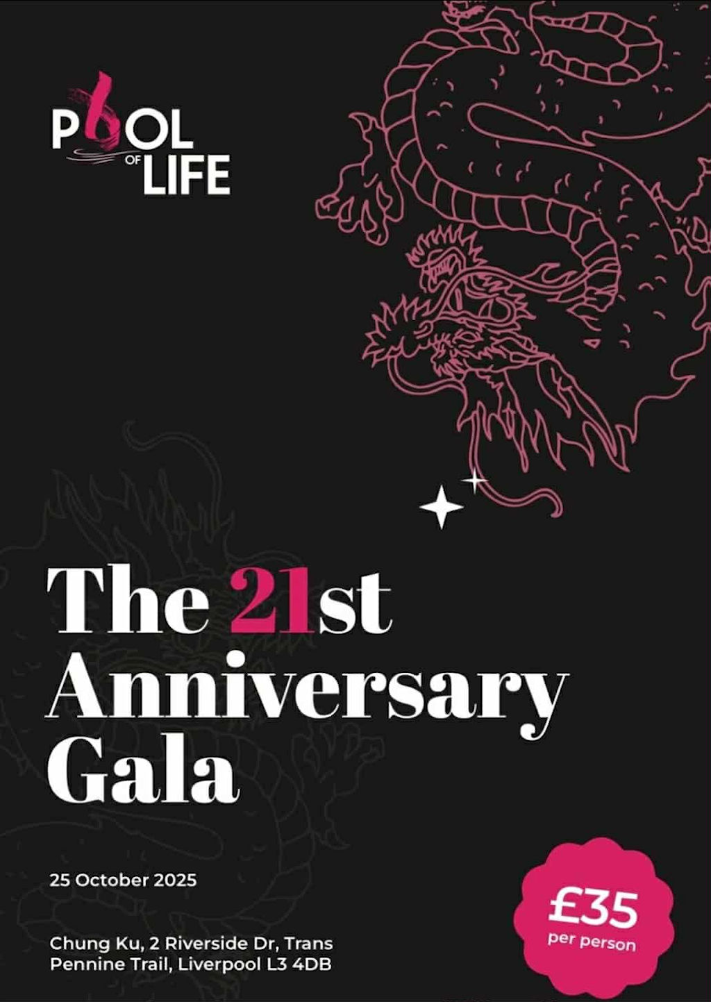 Pool of Lifes 21st Anniversary Gala