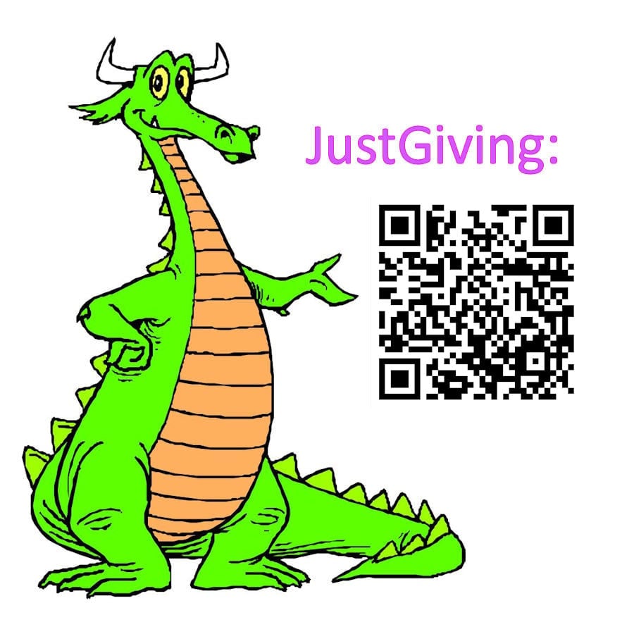 Pool of Life JustGiving QR code